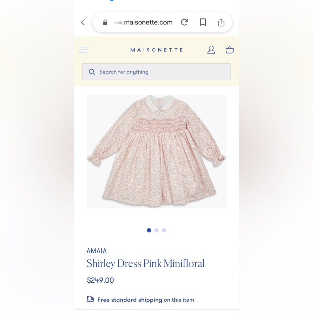 Amaia London pink dress 6Year size - Picture 5 of 5